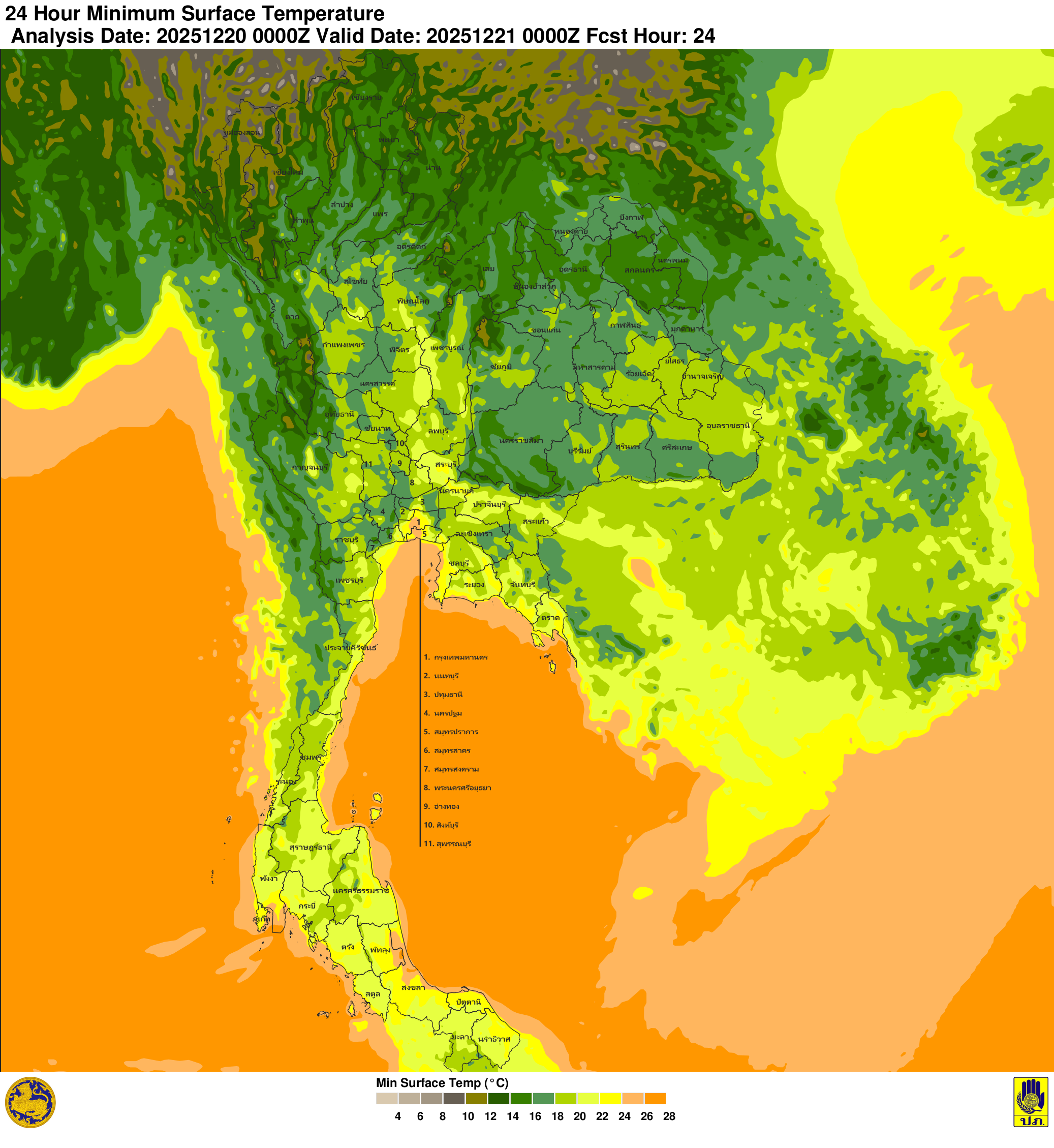 ภาพพยากรณ์ฝน
