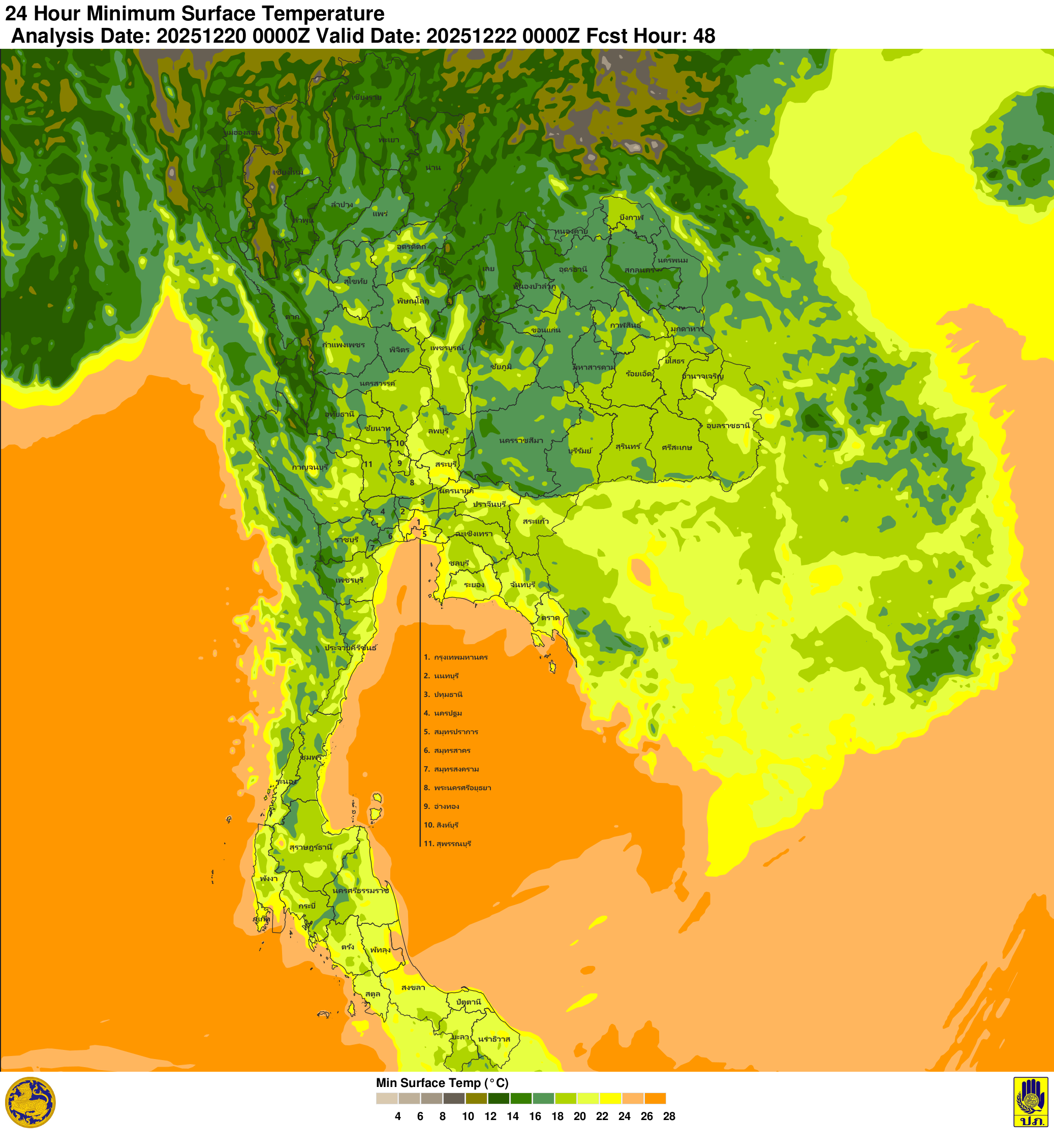 ภาพพยากรณ์ฝน
