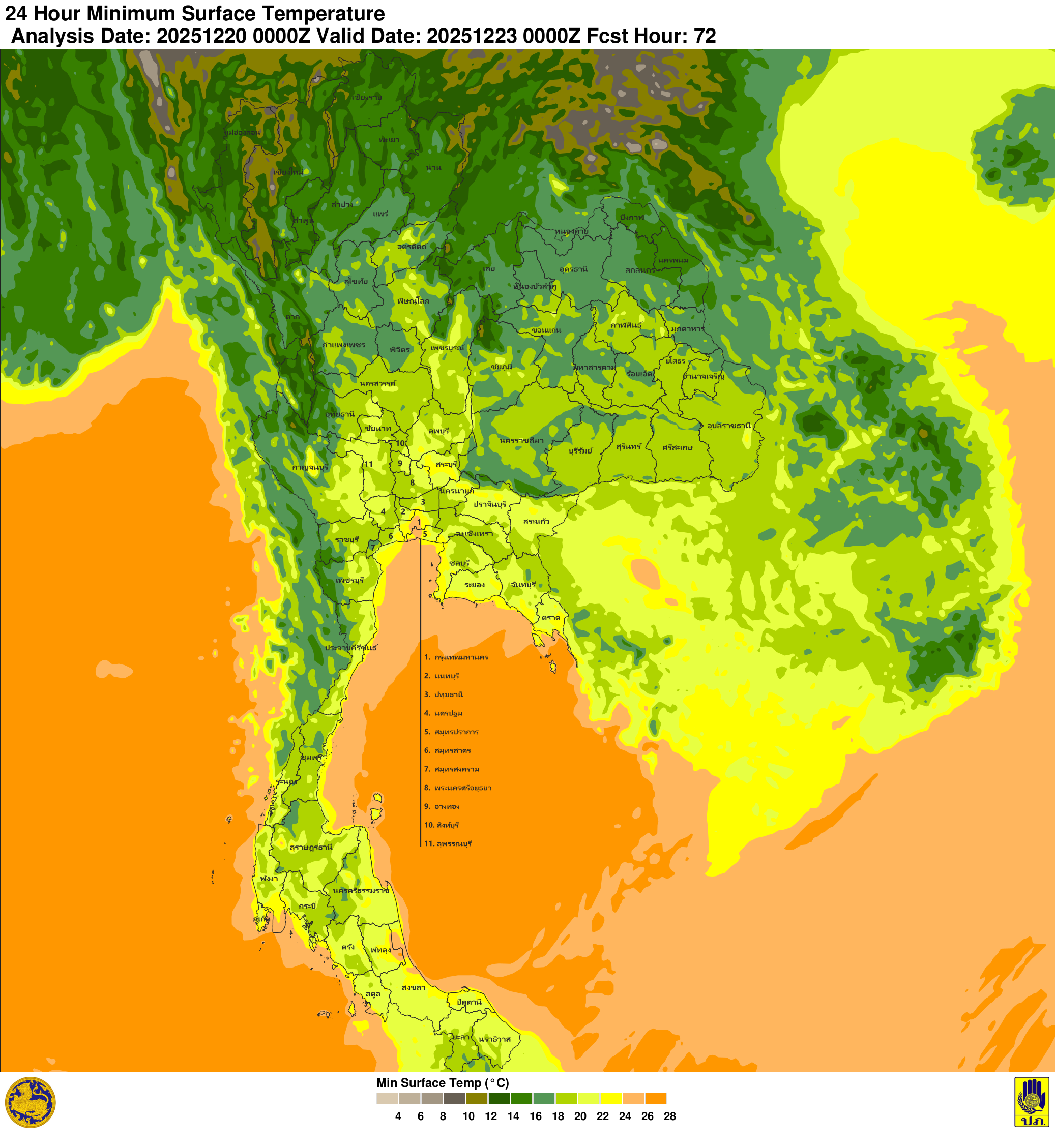 ภาพพยากรณ์ฝน