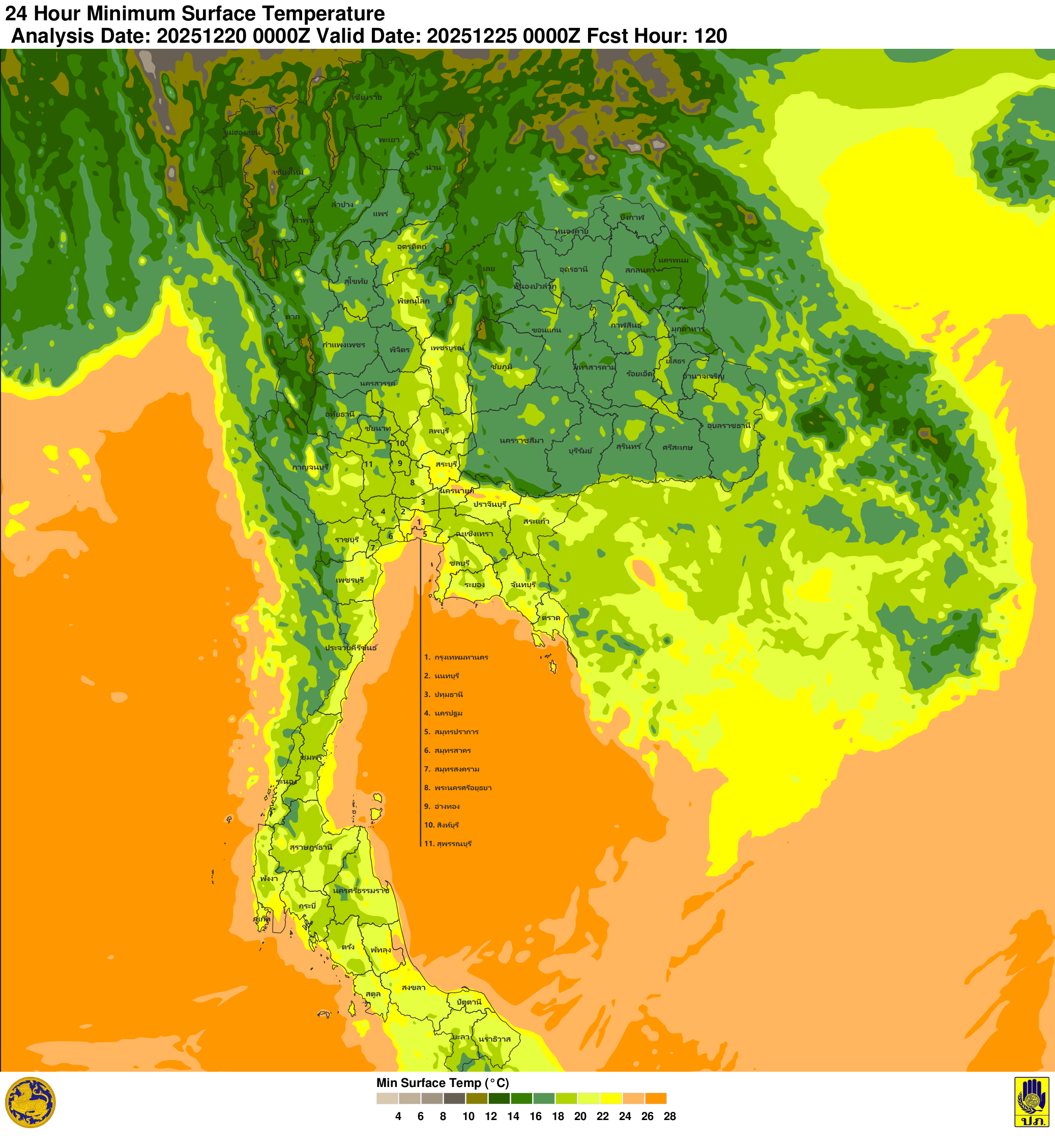 ภาพพยากรณ์ฝน