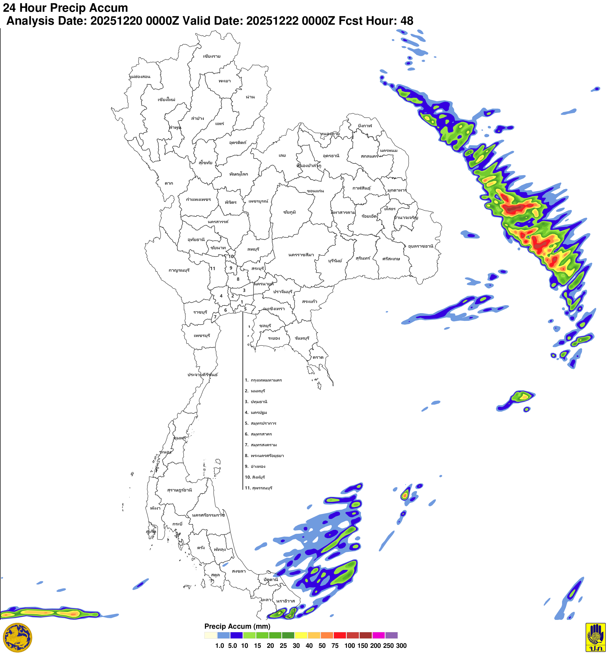 ภาพพยากรณ์ฝน