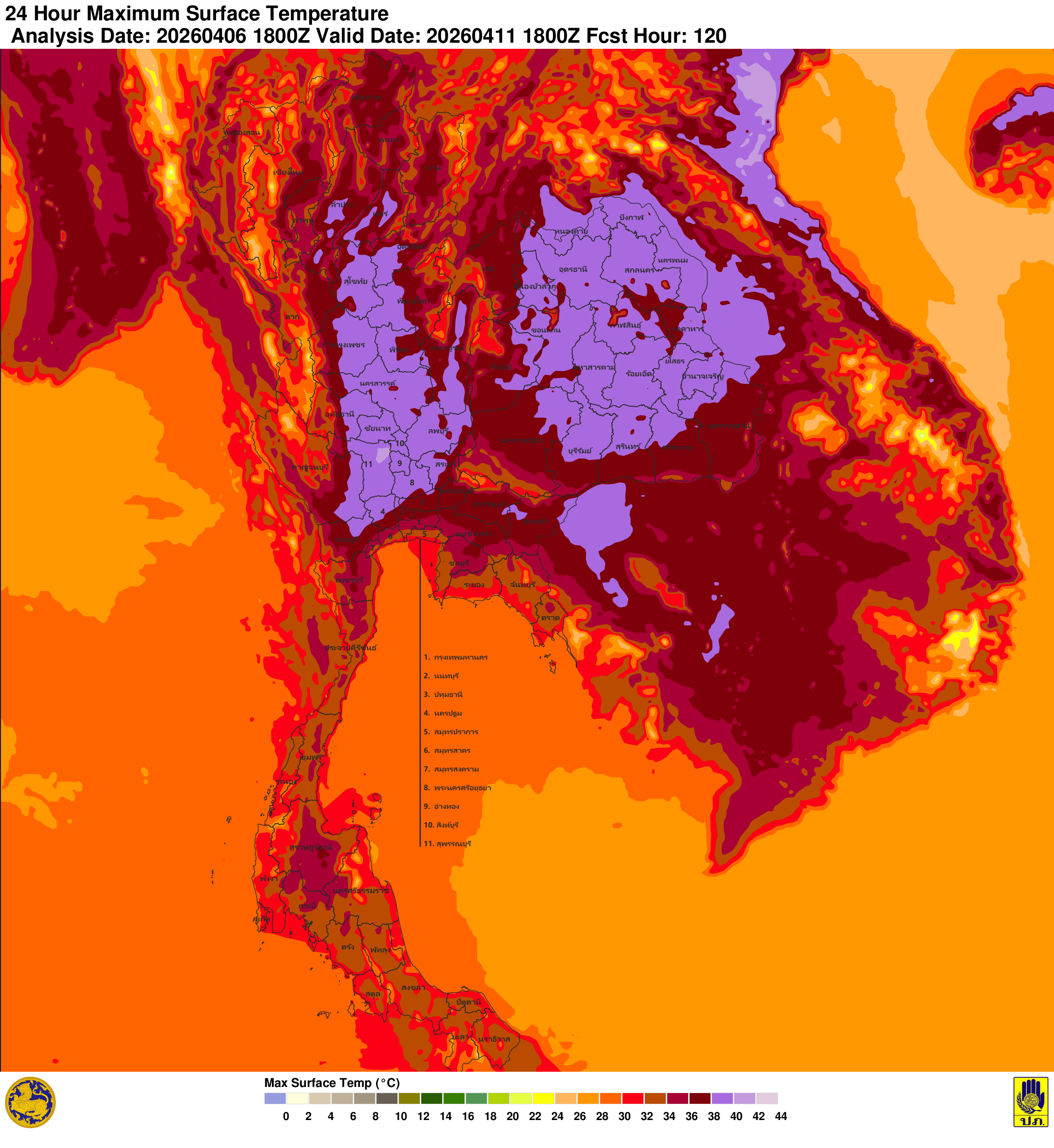 ภาพพยากรณ์ฝน